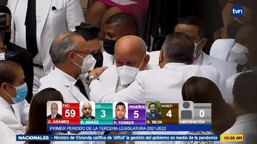 Diputados votan para elegir nueva directiva en la Asamblea