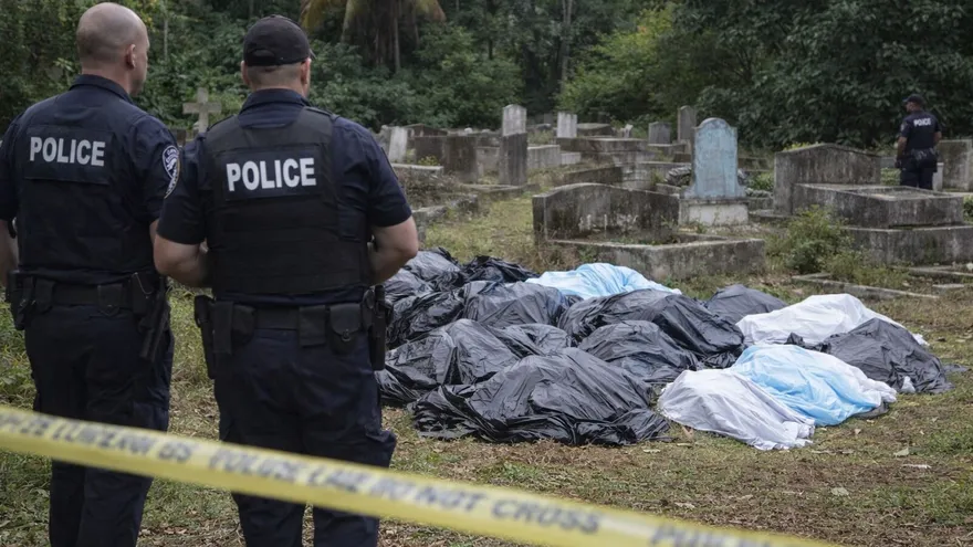La policía de Trinidad y Tobago informó este sábado que halló los cadáveres.