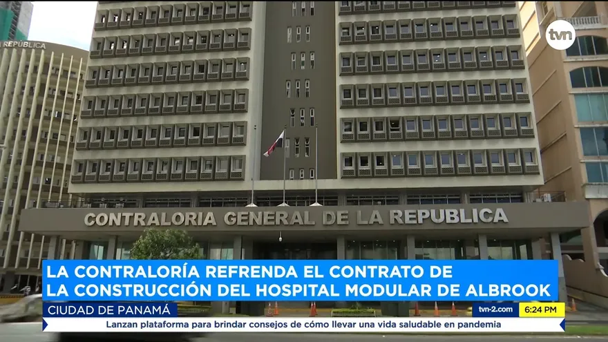 Contraloría refrenda el contrato de la construcción del Hospital Modular