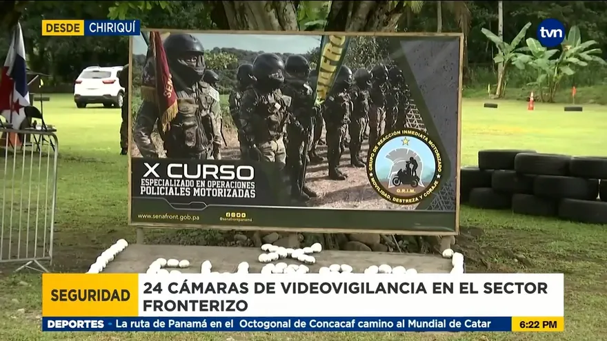 Activan cámara de video vigilancia en Paso Canoas