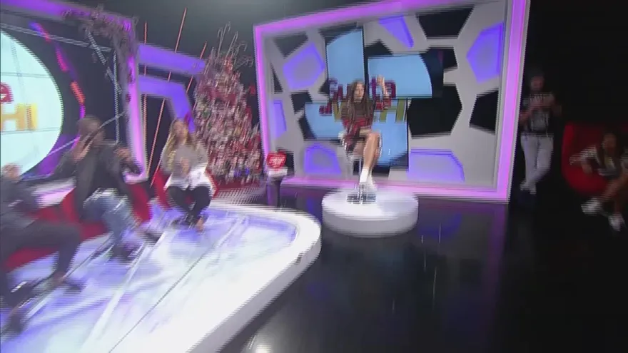 Joana es sorprendida por Kathy Phillips