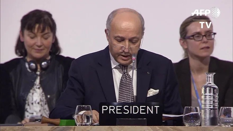 AMPLIACIÓN: 195 países adoptan histórico acuerdo climático