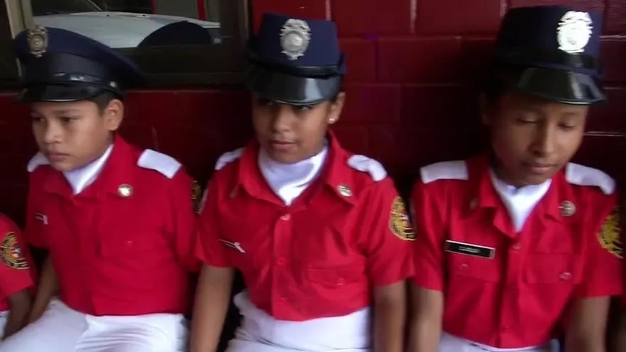 Las brigadas bomberiles infantiles