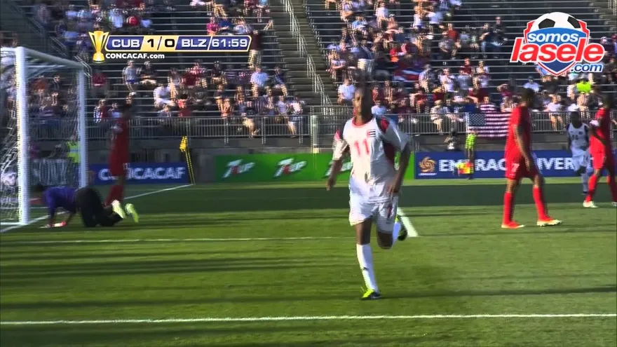 Resumen del dramático final Cuba 4 Belice 0 en Copa Oro 2013
