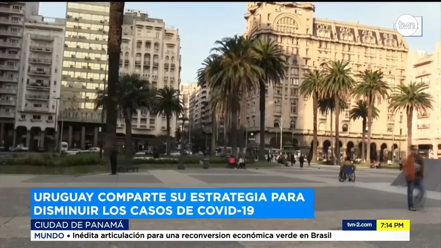 Uruguay comparte su estrategia para disminuir los casos de COVID-19