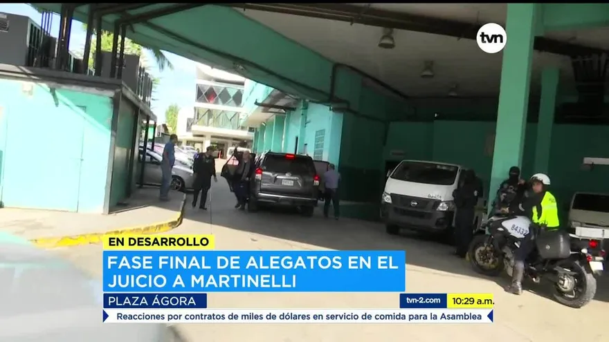 Inicia juicio de Martinelli que entra en fase de alegatos