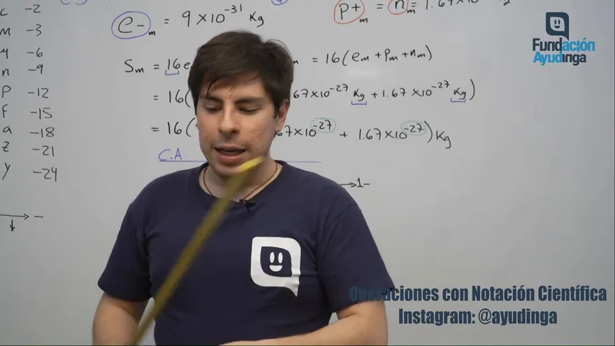 Ayudinga Física 10° - Operaciones con Notación Científica Parte III 5 de mayo de 2020