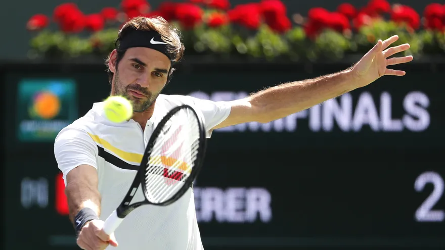 Federer renace de sus cenizas ante Coric y pasa a la final de Indian Wells
