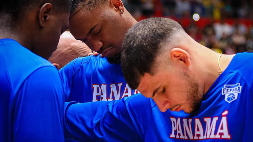 Jugadores de la Selección de Baloncesto de Panamá