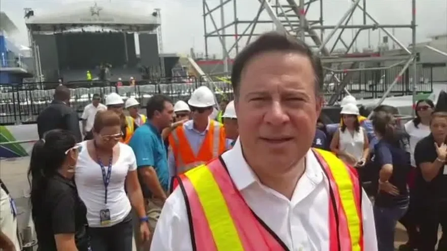 Varela recorre esclusa de Cocolí