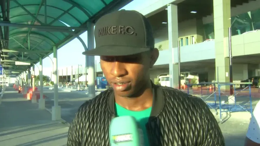 Llegada de la selección de Panamá para medirse ante Trinidad y Tobago y USA