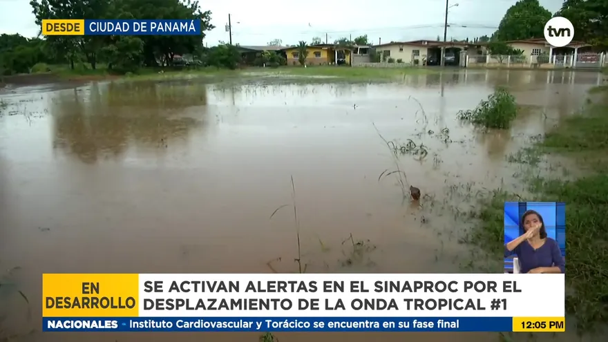 Se mantiene la alerta amarilla para Chiriquí, Bocas del Toro y Veraguas