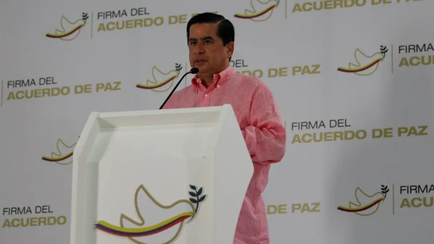 El ministro colombiano del Interior, Juan Fernando Cristo.