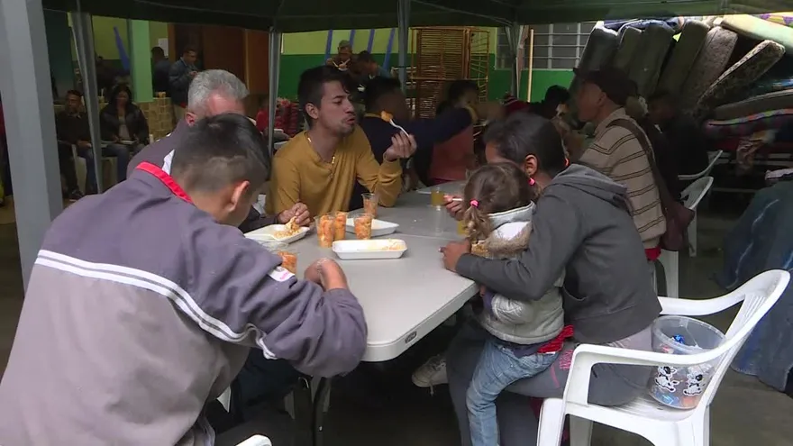 La casa limeña donde viven 200 migrantes venezolanos