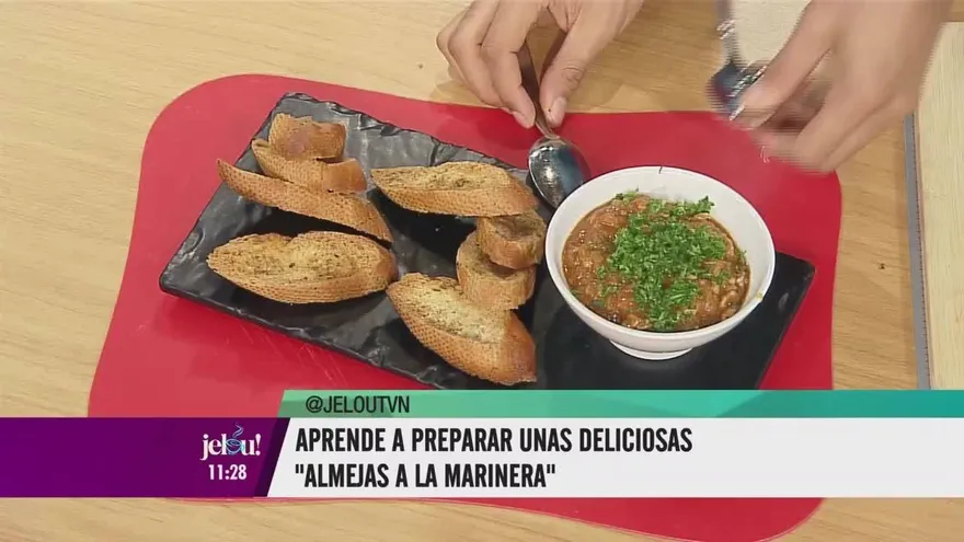 ¡Prepara unas deliciosas almejas junto al Chef Juan!