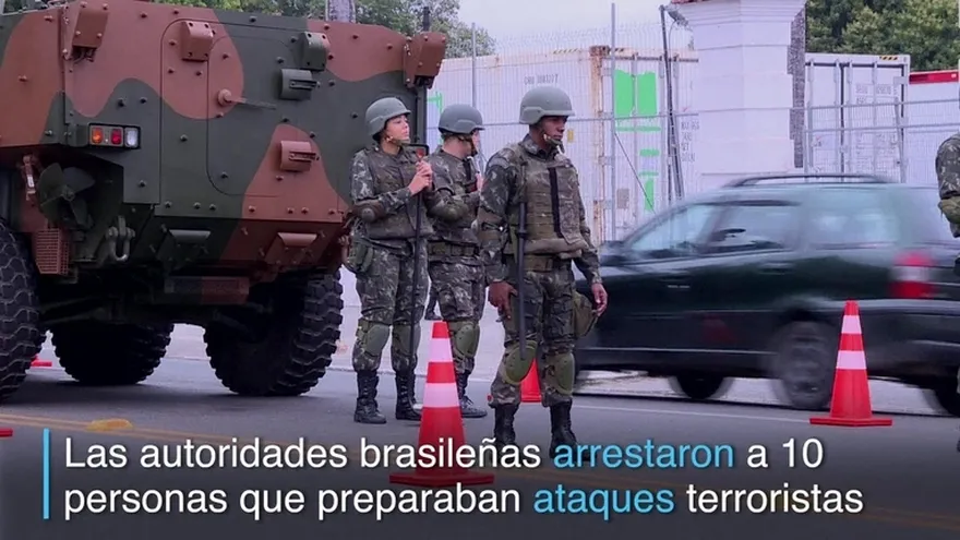 Arrestan en Brasil a célula que quería atacar en Juegos Olímpicos de Río