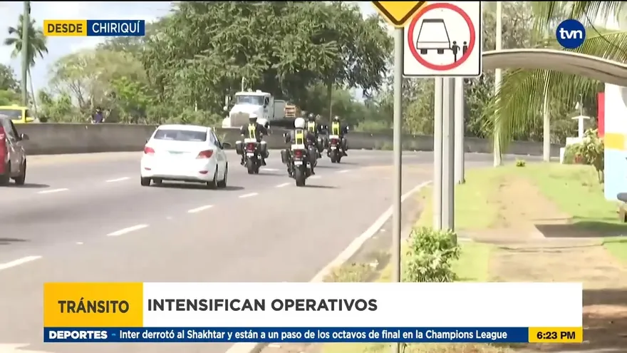 Autoridades de Chiriquí refuerzan seguridad por aumento de accidentes