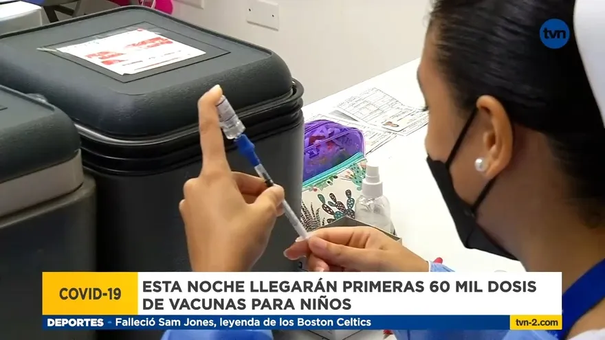 Más de 60 mil vacunas pediátricas llegarán a Panamá