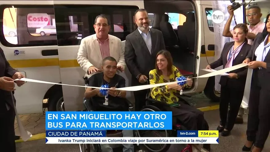 Crean programa de autobuses para personas con discapacidad desde Albrook