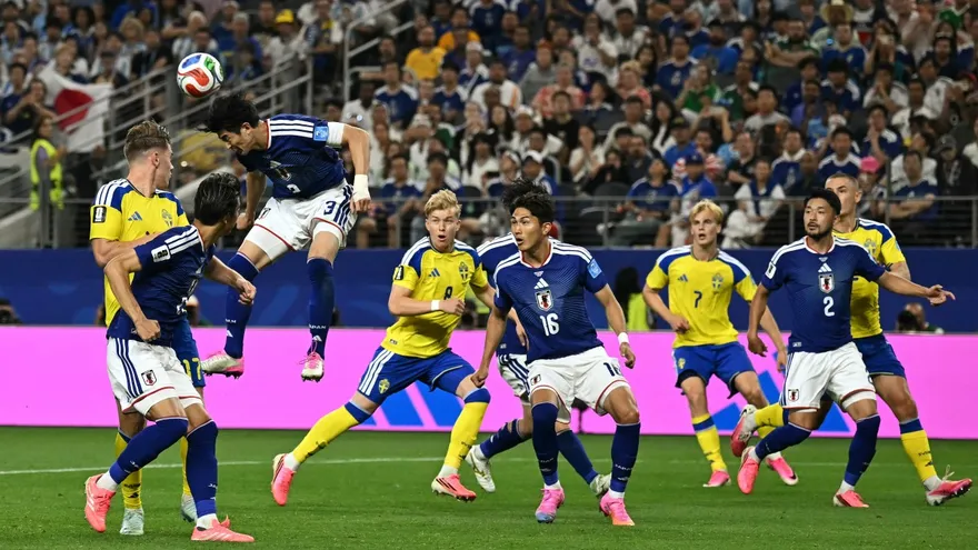 Japón y Suecia en acción