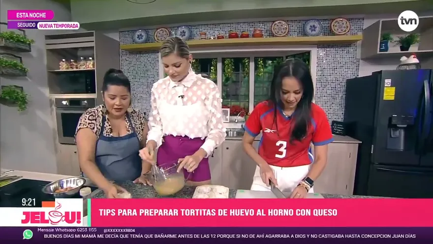 Receta: Tortitas de huevo al horno con queso