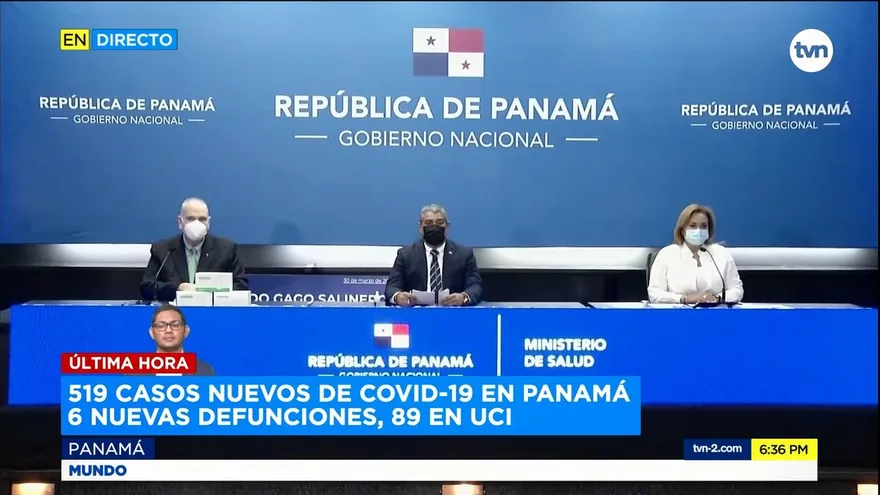 Autoridades de salud anuncia cambios en el toque de queda y detalles de la vacunación