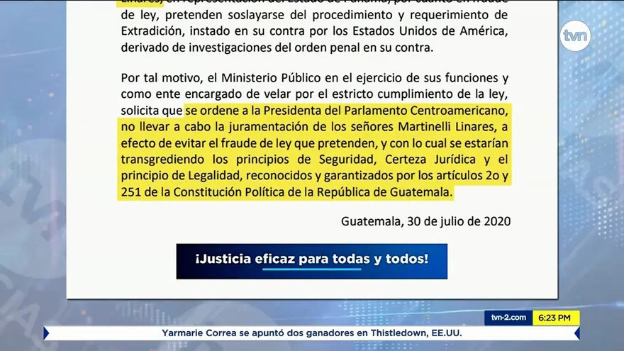 Siguen las reacciones por la juramentación de los hermanos Martinelli Linares