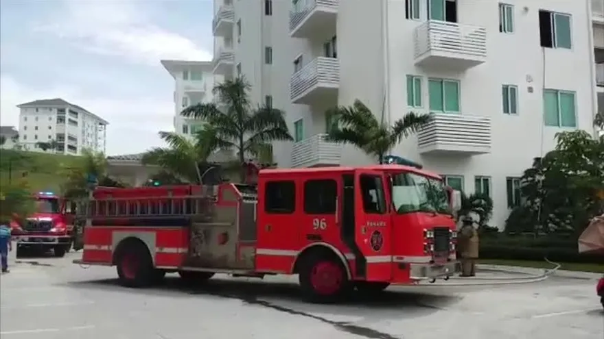 Incendio en apartamento de Bijao