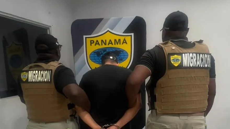 Immigration captures Salvadoran 'Barrio 18' gang member wanted by Interpol in Colón