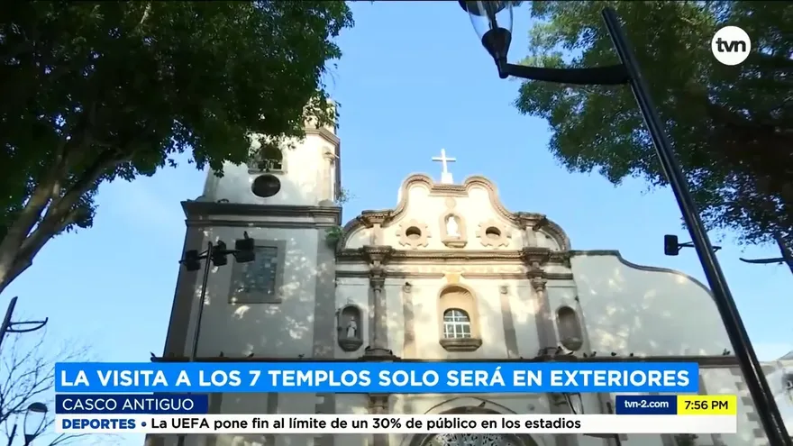 Recomiendan visita a las 7 iglesias de forma virtual