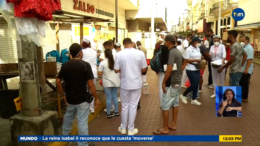 Enfermeras realizan jornada casa por casa en Santa Ana