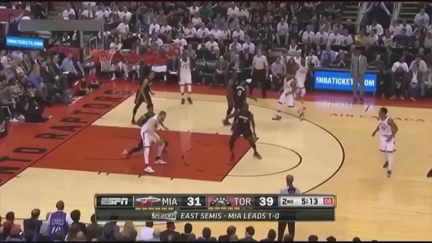 Los Raptors empatan la serie frente a los "Heats"