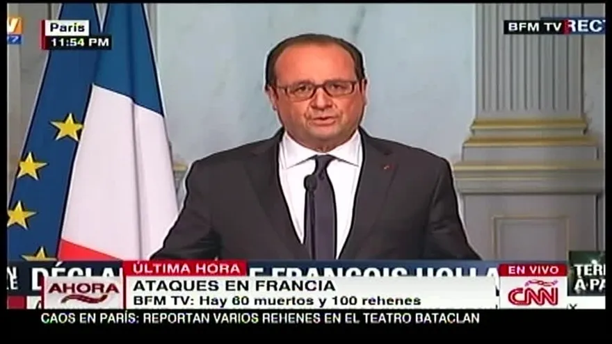 Declaraciones Francois Hollande, Presidente de Francia
