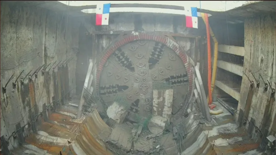 Línea 3 del Metro: tuneladora Panamá culmina su primera fase.
