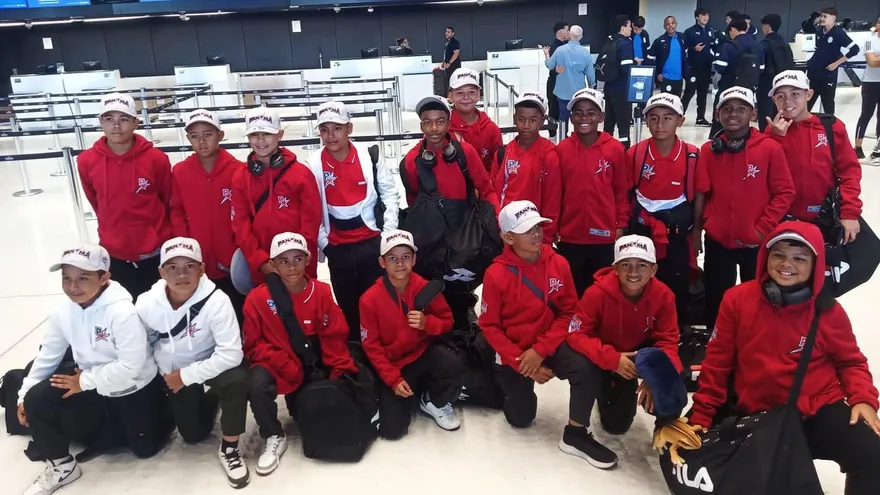 Selección Sub10 de Panamá rumbo al panamericano de béisbol en Venezuela