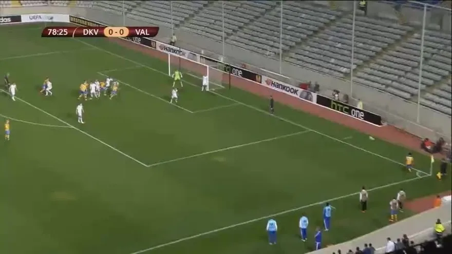 DYNAMO KIEV 0 - 2 VALENCIA