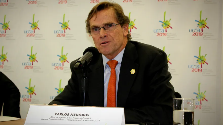 Carlos Neuhaus, presidente Comité Organizador de los  Panamericanos y Parapanamericanos  2019