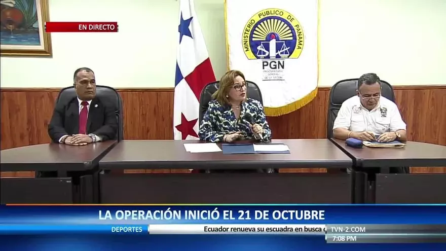 Ministerio Público explica allanamientos y detenciones por drogas en Los Santos