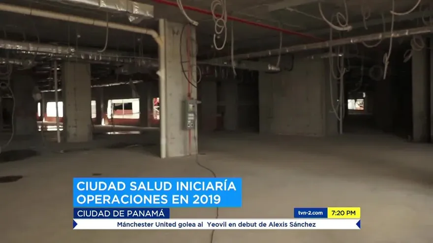 Obras de Ciudad de la Salud, con 52% de avance