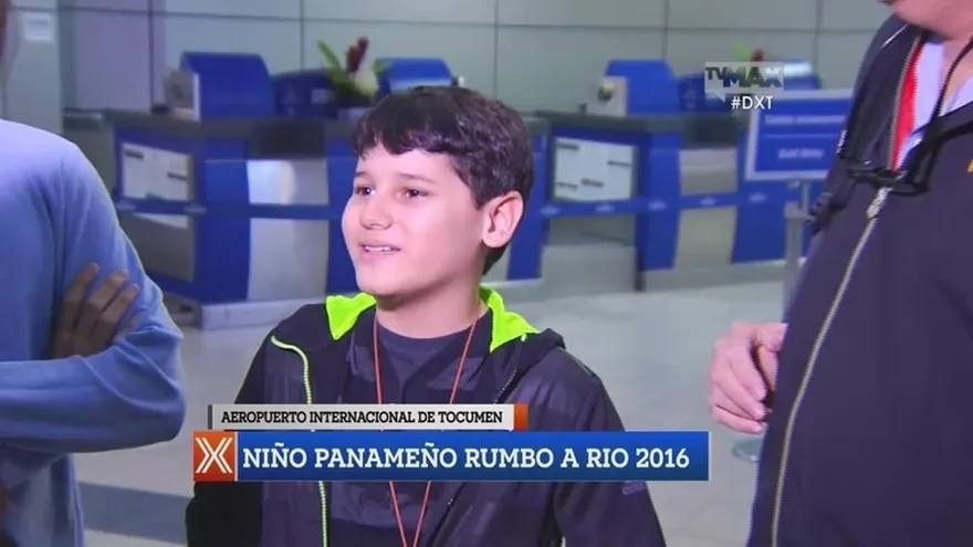 Niño panameño asistirá a la ceremonia de Río 2016