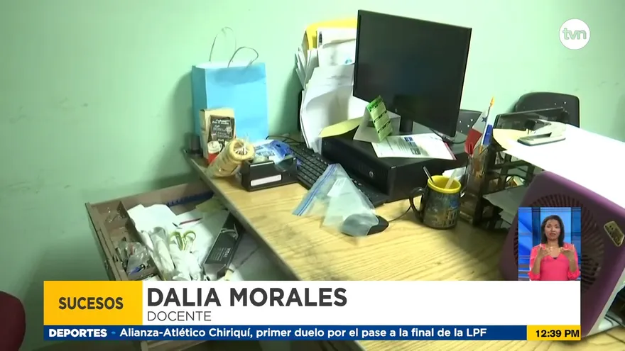 Delincuentes ingresan a una escuela en Colón