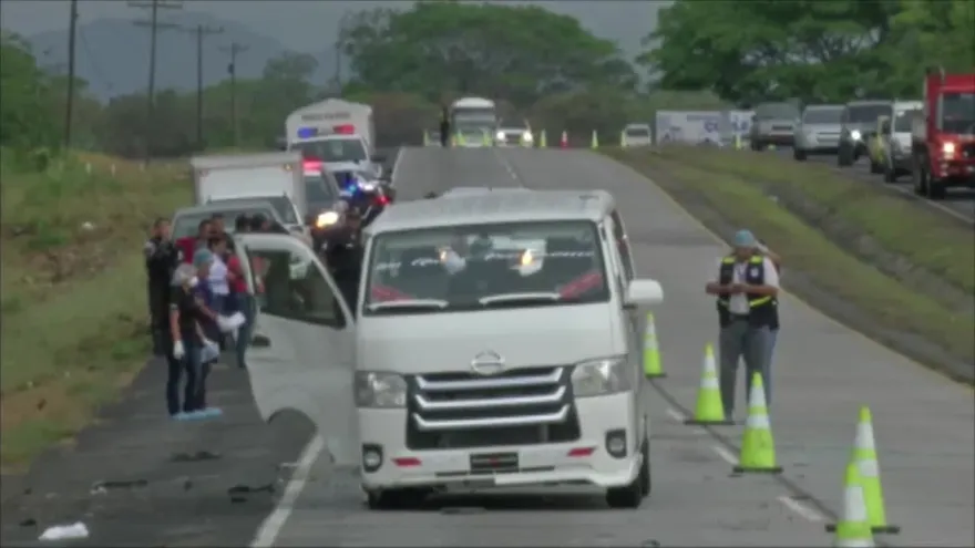Muere mujer tas accidente en Coclé