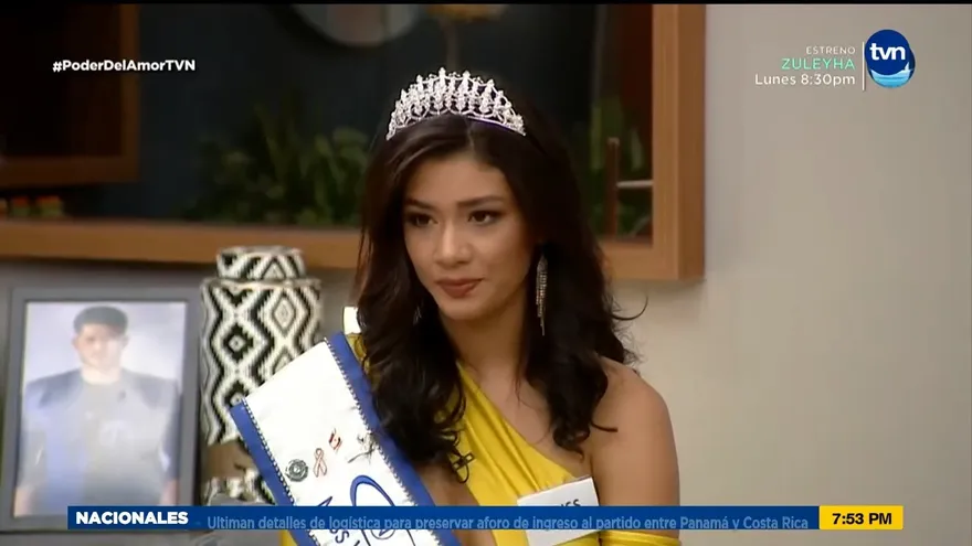 Una Miss Honduras llega al Poder del Amor