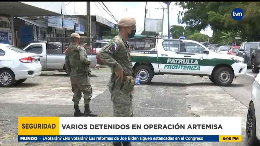Realizan detenciones en operación Artemisa en Chiriquí