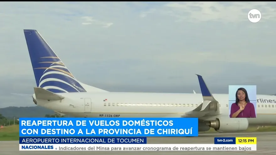 COPA reactiva vuelos a Chiriquí