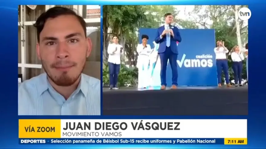 Diputado Vásquez explica proceso de integración que realiza coalición 'Vamos'