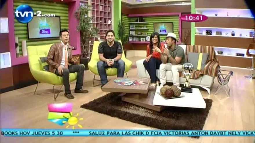 Alejandro Palacio en la Casa de Buenos Días