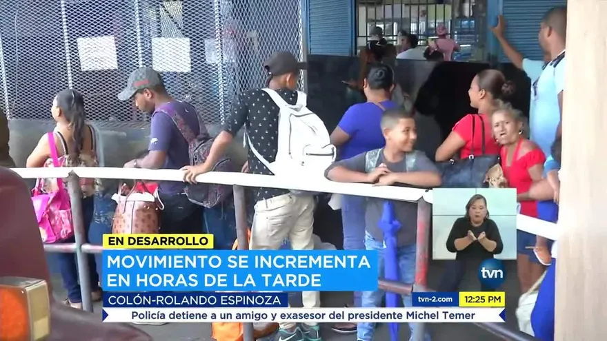 Colonenses inician su travesía durante la Semana Mayor