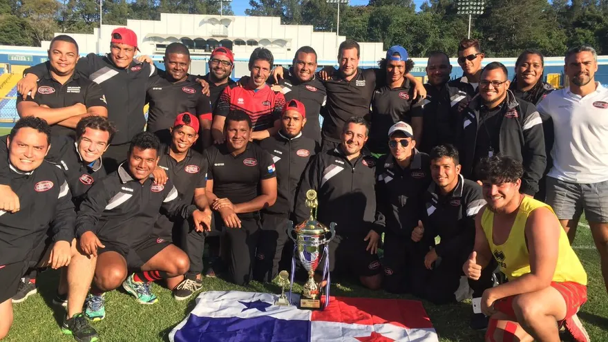 Equipo  de Rugby de Panamá, ocupa tercer  en justa regional.