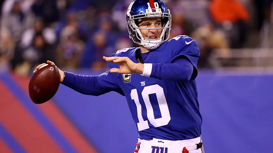 Manning y los Giants detienen la marcha ganadora de los Cowboys